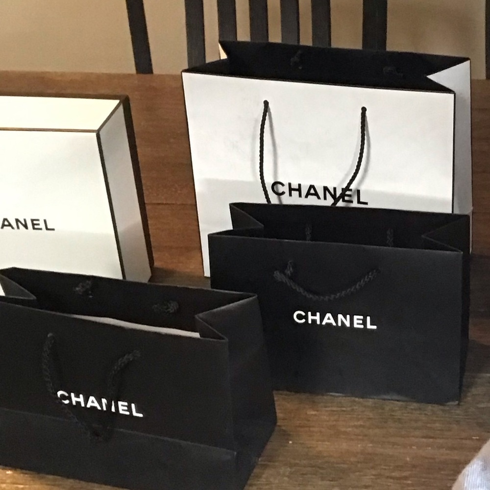 Bundle of Chanel Paper Shopping Bags